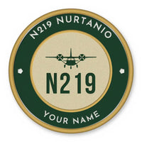 Thumbnail for N219 Nurtanio Patches - Circle + Name - Forest Gold
