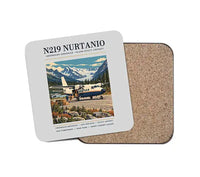 Thumbnail for N219 Nurtanio - Poster - Coaster - Light Gray