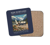 Thumbnail for N219 Nurtanio - Poster - Coaster - Navy Blue