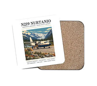 Thumbnail for N219 Nurtanio - Poster - Coaster - White