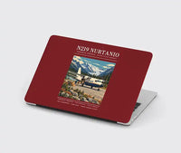 Thumbnail for N219 Nurtanio - Poster - MacBook Case - Dark Red