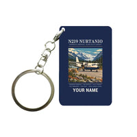 Thumbnail for N219 Nurtanio - Poster + Name - Key Chain - Navy Blue