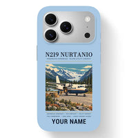 Thumbnail for N219 Nurtanio - Poster + Name - MagSafe iPhone 17 Pro - Light Blue