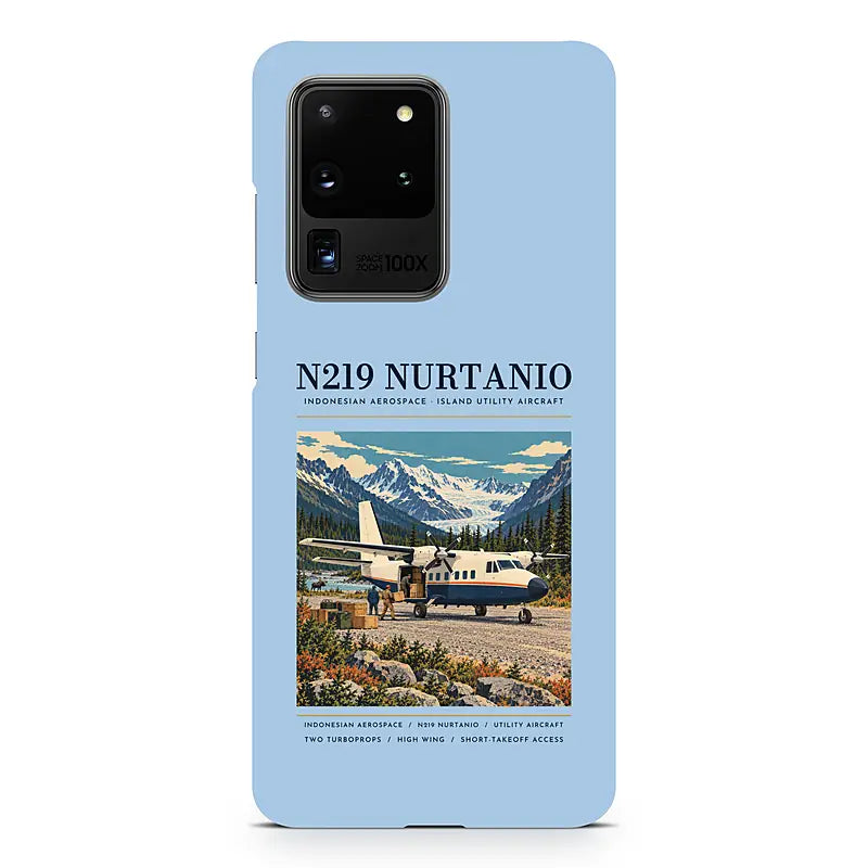 N219 Nurtanio - Poster - Samsung Case - Light Blue