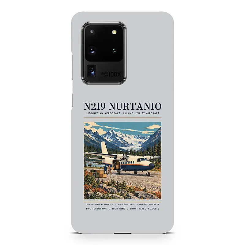 N219 Nurtanio - Poster - Samsung Case - Light Gray