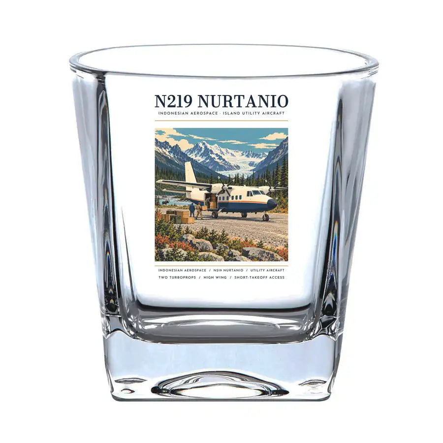 N219 Nurtanio - Poster - Whiskey Glass