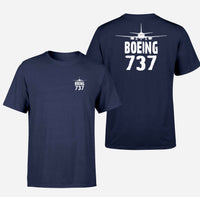 Thumbnail for Boeing 737 & Plane Designed Double-Side T-Shirts