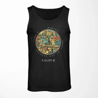 Thumbnail for NAGPUR - Badge - Tank Top - Black
