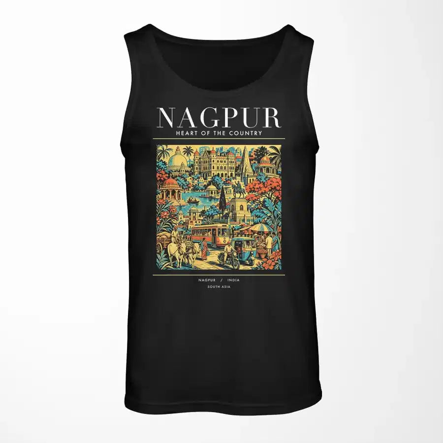 NAGPUR - Poster - Tank Top - Black