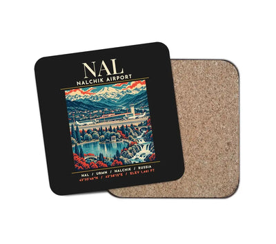 NAL - Poster - Coaster - Black