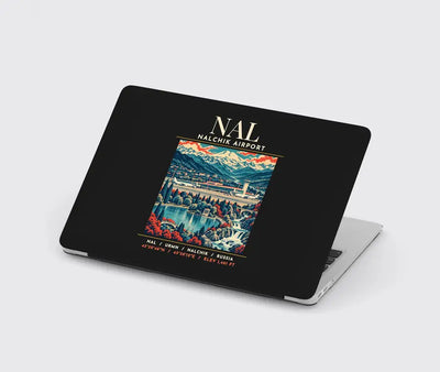 NAL - Poster - MacBook Case - Black