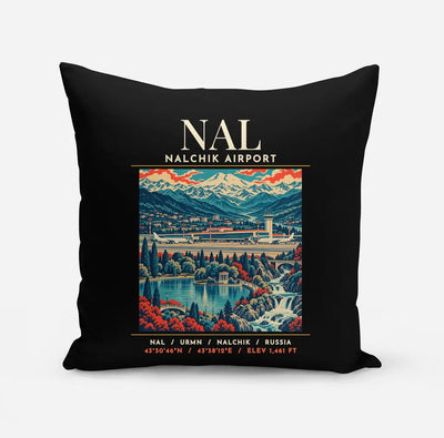 NAL - Poster - Pillow - Black