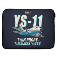 Thumbnail for NAMC YS-11A - Cartoon - Laptop Sleeve