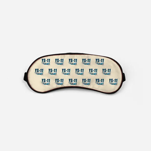 NAMC YS-11A - Cartoon Pattern - Sleep Mask - Beige