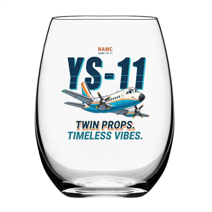 NAMC YS-11A - Cartoon - Water & Drink Glass