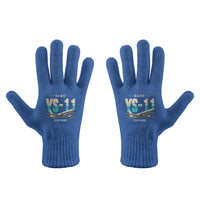Thumbnail for NAMC YS-11A - Gloves - Full - Original + Name - Blue