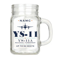 Thumbnail for NAMC YS-11A - Heritage - Cocktail Glass (Mason Jar)