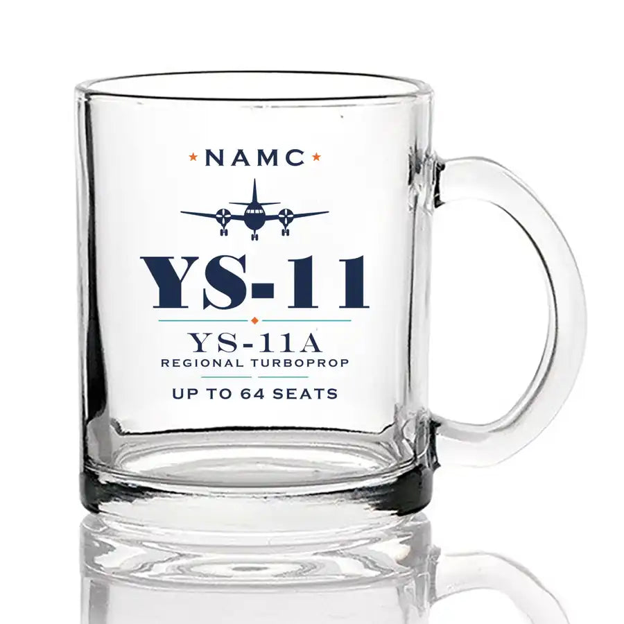 NAMC YS-11A - Heritage - Coffee & Tea Glass