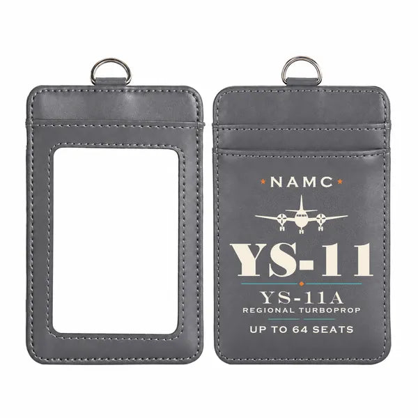 NAMC YS-11A - Heritage - ID Card Holder - Gray