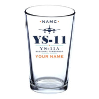 Thumbnail for NAMC YS-11A - Heritage + Name - Beer & Water Glass