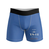 Thumbnail for NAMC YS-11A - Men Boxers - Heritage + Name - Blue