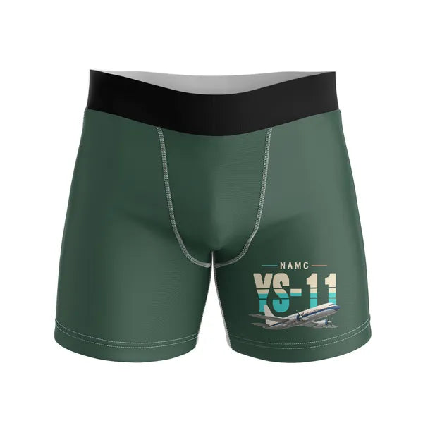 NAMC YS-11A - Men Boxers - Original - Dark Green
