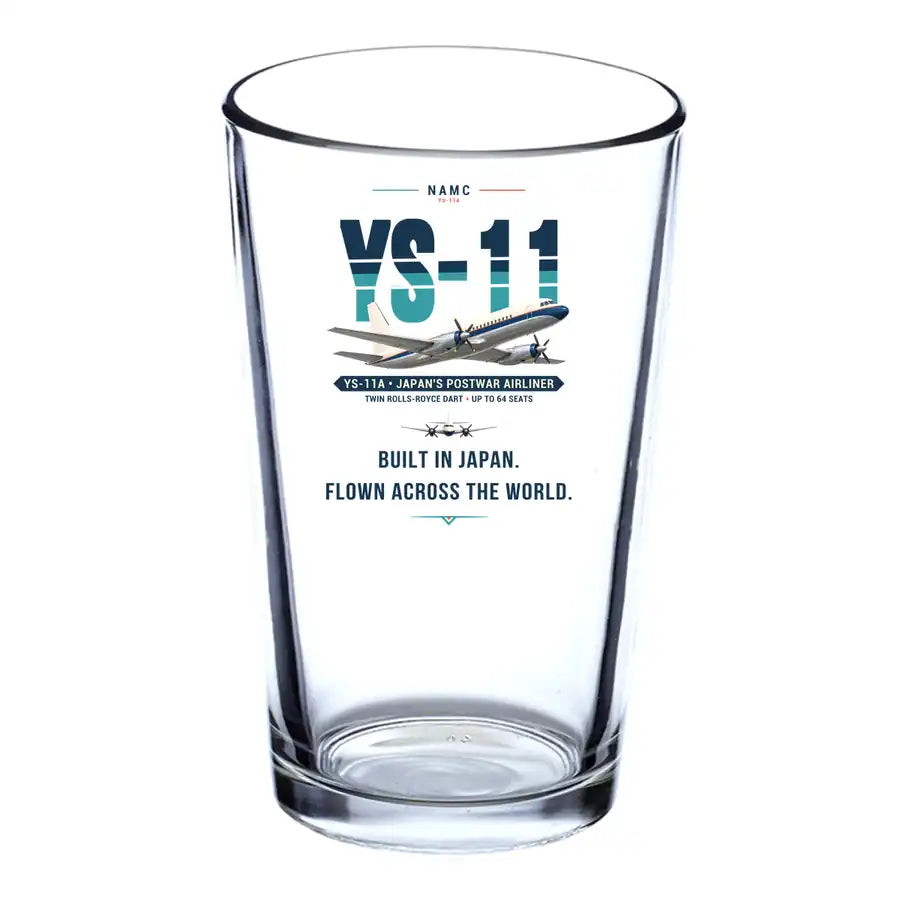 NAMC YS-11A - Original - Beer & Water Glass