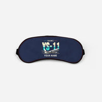 Thumbnail for NAMC YS-11A - Original + Name - Sleep Mask - Navy Blue