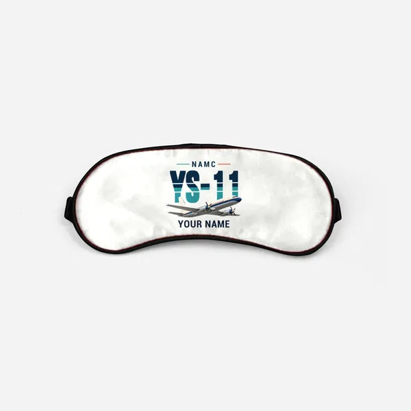 NAMC YS-11A - Original + Name - Sleep Mask - White