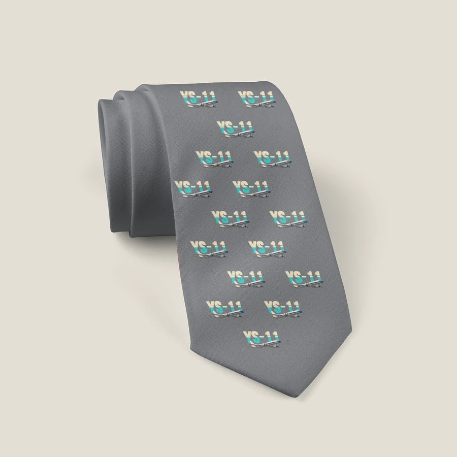 NAMC YS-11A - Original Pattern - Tie - Gray