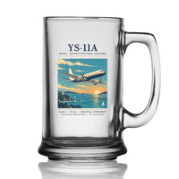 Thumbnail for NAMC YS-11A - Poster - Beer Glass with Holder