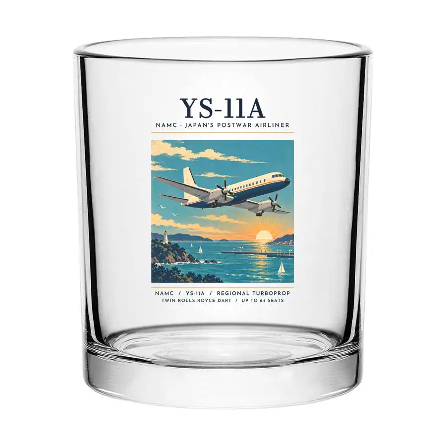 NAMC YS-11A - Poster - Special Whiskey Glass