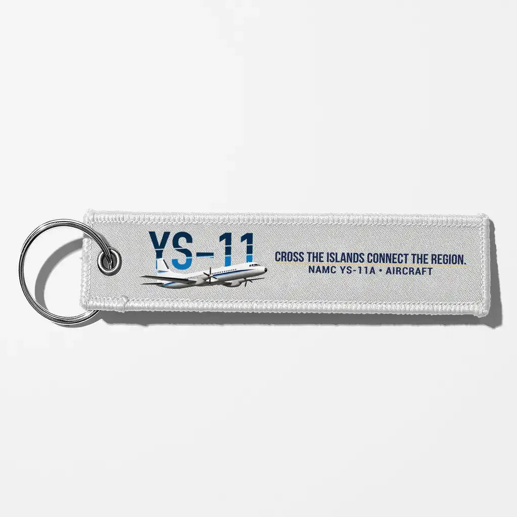 NAMC YS-11A Aviator Key Chains - White