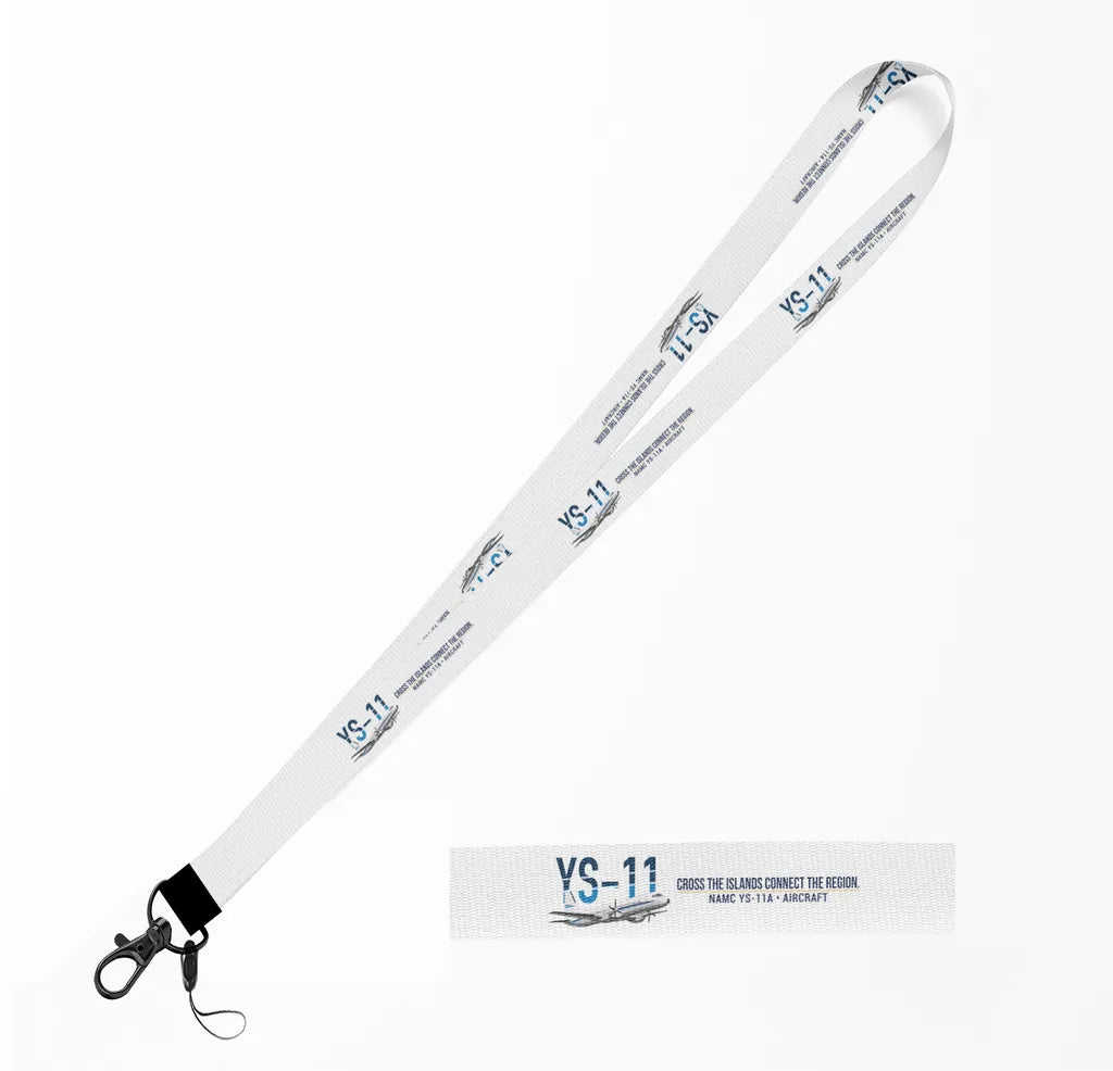 NAMC YS-11A lanyard - white