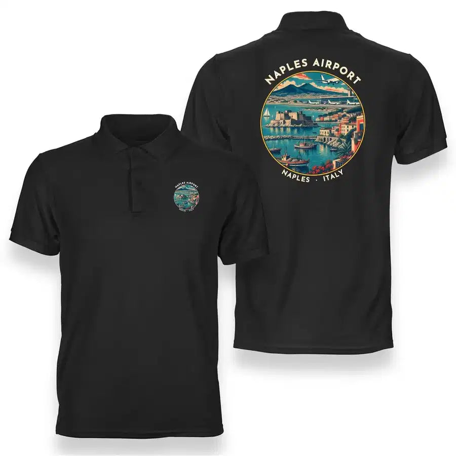NAP - Badge - Double-Side Polo - Black