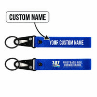 Thumbnail for NASA Boeing 747 Shuttle Carrier Aircraft Hawk-Shaped Key Chains - Blue - Cartoon - Personalized