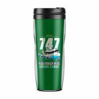 Thumbnail for NASA Boeing 747 Shuttle Carrier Aircraft - Cartoon - Plastic (No Holder) - Green