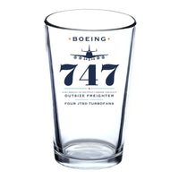 Thumbnail for NASA Boeing 747 Shuttle Carrier Aircraft - Heritage - Beer & Water Glass