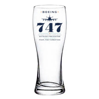 Thumbnail for NASA Boeing 747 Shuttle Carrier Aircraft - Heritage - Pilsner Beer Glass