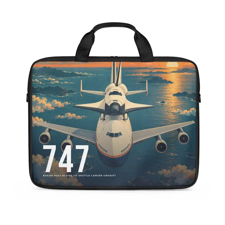NASA Boeing 747 Shuttle Carrier Aircraft - Laptop Bag