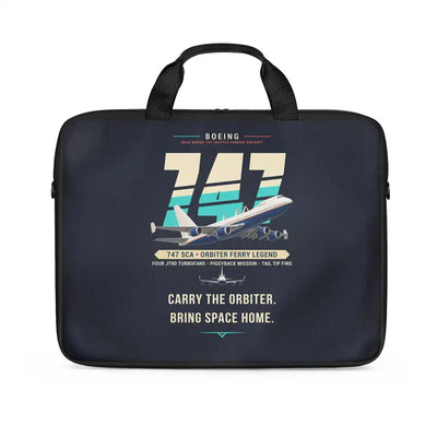 NASA Boeing 747 Shuttle Carrier Aircraft - Original - Laptop Bag