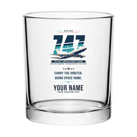 Thumbnail for NASA Boeing 747 Shuttle Carrier Aircraft - Original + Name - Special Whiskey Glass