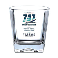 Thumbnail for NASA Boeing 747 Shuttle Carrier Aircraft - Original + Name - Whiskey Glass