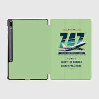 Thumbnail for NASA Boeing 747 Shuttle Carrier Aircraft - Original - Samsung Tablet - Light Green