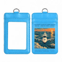 Thumbnail for NASA Boeing 747 Shuttle Carrier Aircraft - Poster - ID Card Holder - Blue