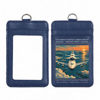 Thumbnail for NASA Boeing 747 Shuttle Carrier Aircraft - Poster - ID Card Holder - Navy Blue