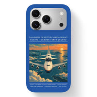 Thumbnail for NASA Boeing 747 Shuttle Carrier Aircraft - Poster - MagSafe iPhone 17 Pro - Blue
