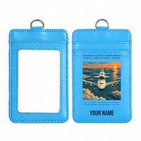 Thumbnail for NASA Boeing 747 Shuttle Carrier Aircraft - Poster - ID Card Holder - Blue + Name