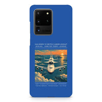 Thumbnail for NASA Boeing 747 Shuttle Carrier Aircraft - Poster - Samsung Case - Blue