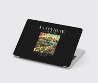 Thumbnail for NAYPYIDAW - Poster - MacBook Case - Black